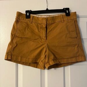 J. Crew Tan Bermuda Shorts Casual Summer Style
